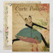 Frans Briefkaart Flyer (Voorkant / Achterkant)