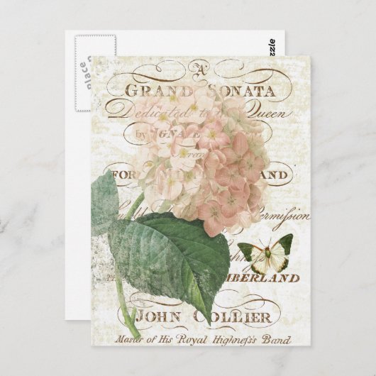  Frans briefkaart gebergte (Voorkant / Achterkant)