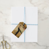 Frans Briefkaart Gift Label Cadeaulabel (Met Touw)
