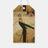 Frans Briefkaart Gift Label Cadeaulabel (Achterkant)