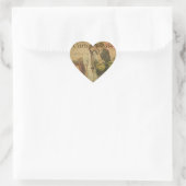 Frans Briefkaart Heart Sticker (Tas)