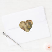 Frans Briefkaart Heart Sticker (Envelop)