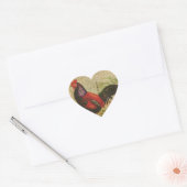 Frans Briefkaart Heart Sticker (Envelop)