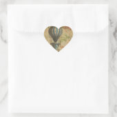Frans Briefkaart Heart Sticker (Tas)