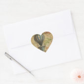 Frans Briefkaart Heart Sticker (Envelop)