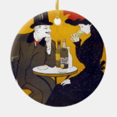 Frans Briefkaart keramische siervoorwerpen Keramisch Ornament (Achterkant)