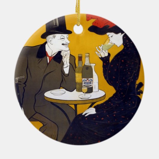 Frans Briefkaart keramische siervoorwerpen Keramisch Ornament (Achterkant)