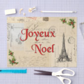 Frans Briefkaart kerstcadeau Tissuepapier (Craft)