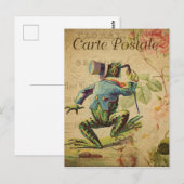  Frans Briefkaart, kikker bovenaan Briefkaart (Voorkant / Achterkant)