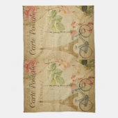 Frans Briefkaart Kitchen Towel Theedoek (Verticaal)