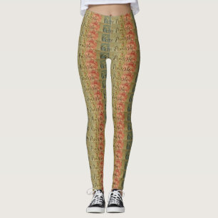 Frans Briefkaart Leggings vrouwen