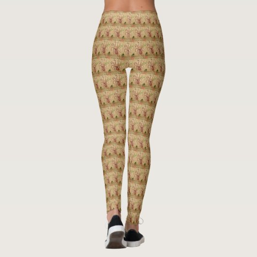Frans Briefkaart Leggings vrouwen (Achterkant)