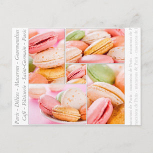 Frans Briefkaart Macarons