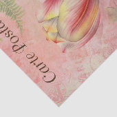  Frans Briefkaart Magnolia Blossom Decoupage Tissuepapier (Detail)