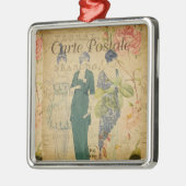 Frans Briefkaart Ornament (Links)