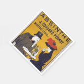 Frans Briefkaart Papier Napkin Servet (Hoek)