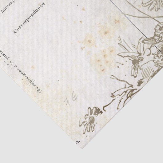  Frans Briefkaart - Papier voor wilde bloemen (Detail)