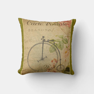 Frans Briefkaart Pillow Kussen