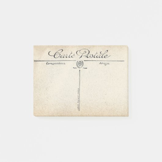 Frans Briefkaart Post-it Notes (Voorkant)