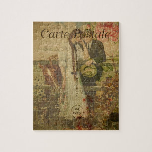 Frans Briefkaart Puzzle Legpuzzel