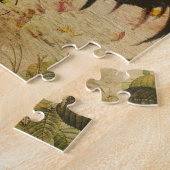 Frans Briefkaart Rooster Legpuzzel (Zijkant)