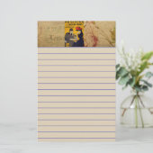 Frans Briefkaart Stationery Briefpapier (Staand voorkant)