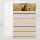 Frans Briefkaart Stationery Briefpapier (Voorkant / Achterkant)