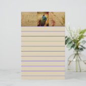 Frans Briefkaart Stationery Briefpapier (Staand voorkant)