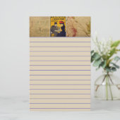 Frans Briefkaart Stationery Briefpapier (Staand voorkant)