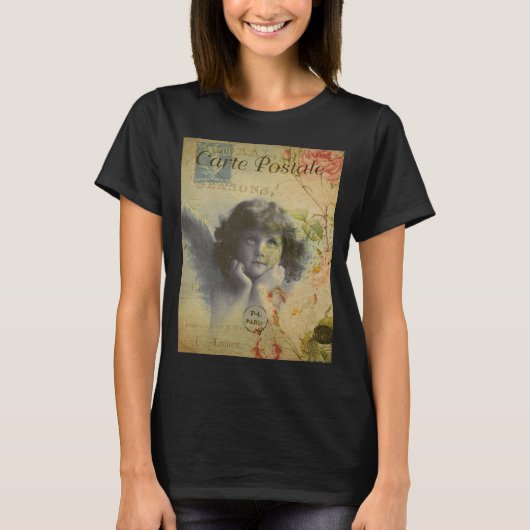 Frans Briefkaart T-Shirt (Voorkant)