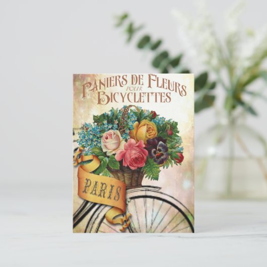  Frans Briefkaart van Floral (Staand voorkant)