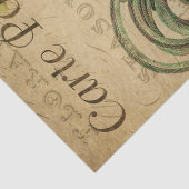  Frans Briefkaart voor ontkoppeling van kippen Tissuepapier (Detail)