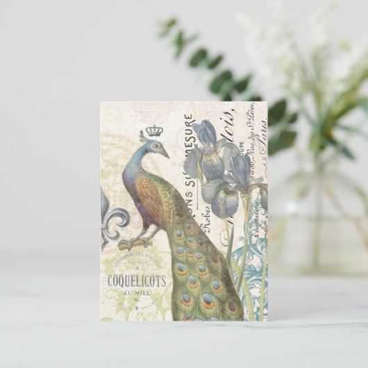  Frans briefkaart voor vredestichting (Staand voorkant)