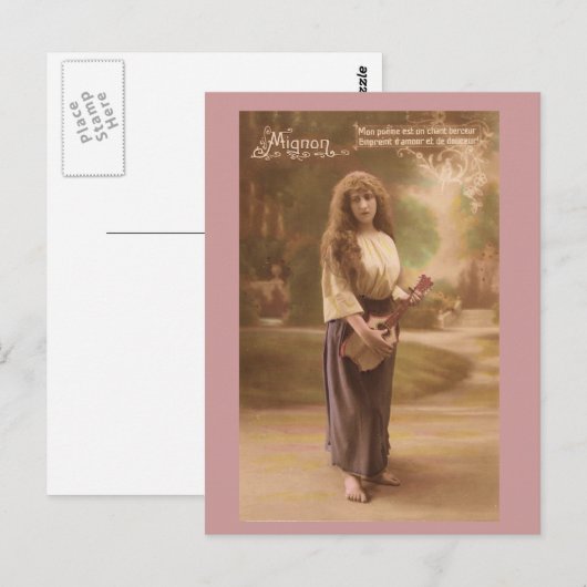 Frans Briefkaart voor zigeuners (Voorkant / Achterkant)