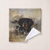 Frans-Brittany, art Bad Handdoek (Wasdoekje)