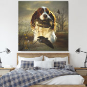 Frans-Brittany, art Canvas Afdruk (Insitu (Slaapkamer))