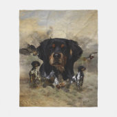 Frans-Brittany, art Fleece Deken (Voorkant)