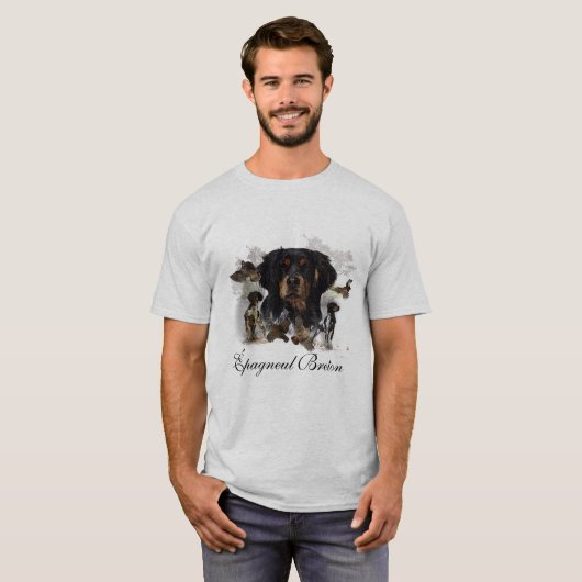 Frans-Brittany, art T-shirt (Voorkant volledig)