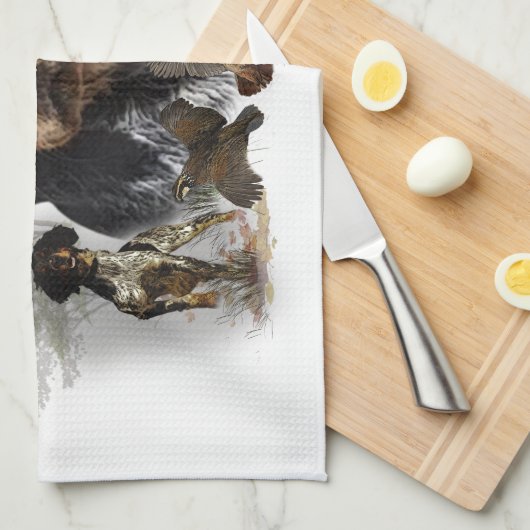 Frans-Brittany, art Theedoek (Quarter Fold)