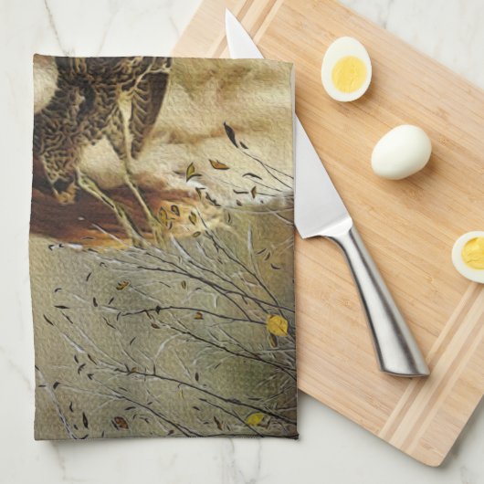 Frans-Brittany, art Theedoek (Quarter Fold)