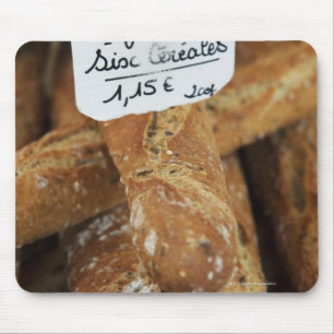 Frans brood op de markt muismat