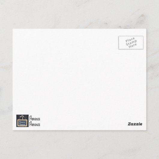 Frans brood van ProvenceProvence Briefkaart (Achterkant)