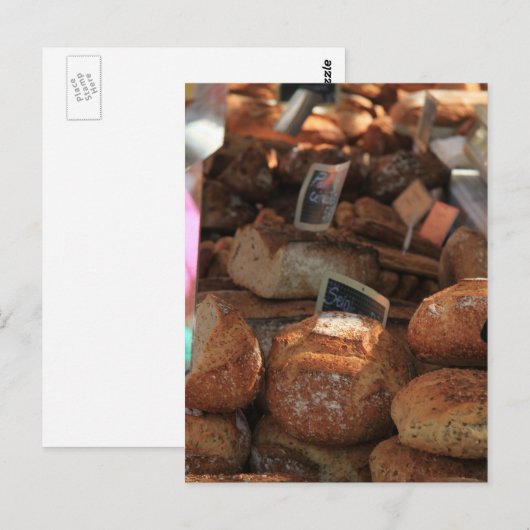 Frans brood van ProvenceProvence Briefkaart (Voorkant / Achterkant)