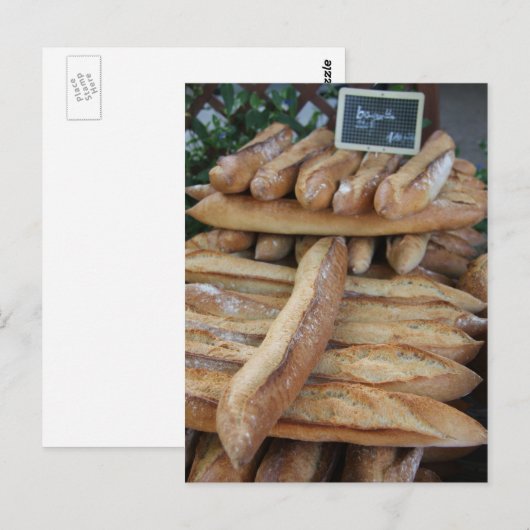 Frans brood van ProvenceProvence Briefkaart (Voorkant / Achterkant)