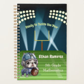 Frans buldog quarterback stadion Student Planner (Voorkant)
