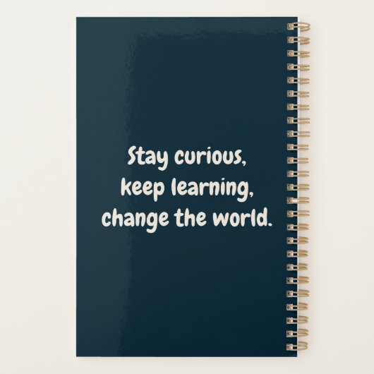 Frans buldog quarterback stadion Student Planner (Achterkant)