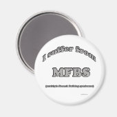 Frans buldog syndroom - magneet (Voorkant / Achterkant)