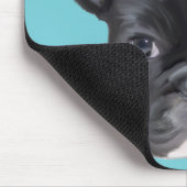 Frans Bulldog Art Portrait Muismat (Hoek)