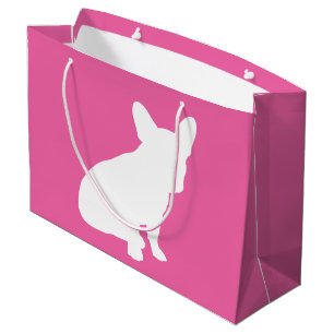 Frans Bulldog Baby shower Frenchie Pink Groot Cadeauzakje