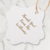 Frans Bulldog Baby shower Frenchy Frenchie Bedankjes Labels (Achterkant)